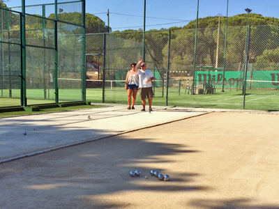 boules petanque almancil algarve portugal