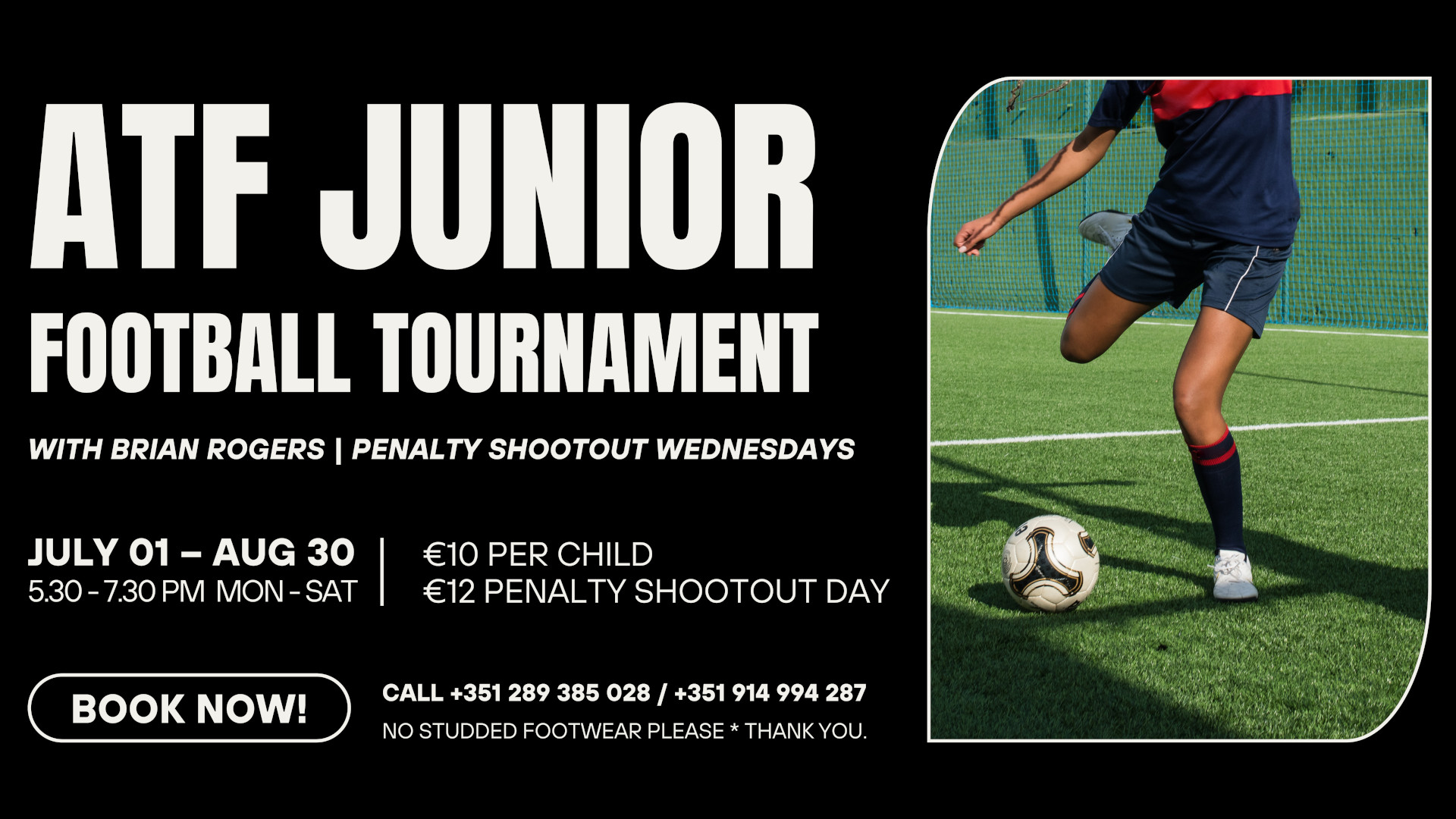 algarve tennis and fitness club junior football tournament 2025