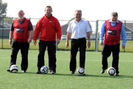 walking football algarve portugal